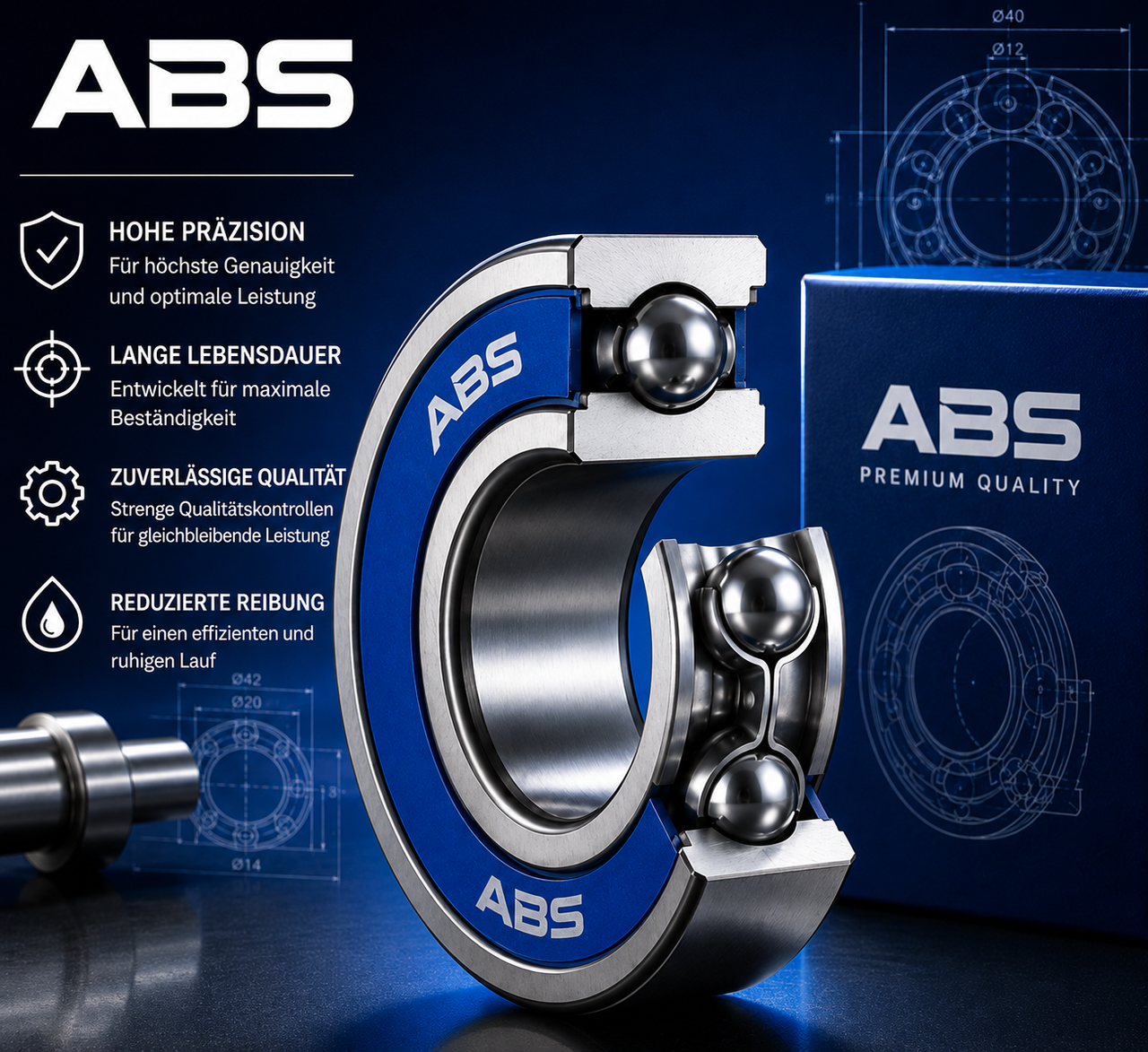 ABS Kugellager Qualit&auml;t